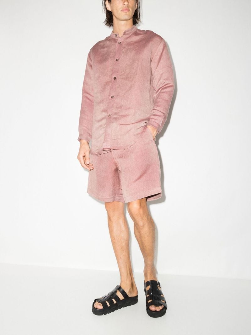 Pink Leeward Bermuda Shorts
