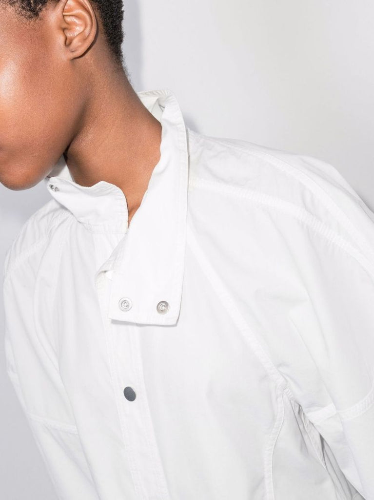 Puff Sleeve Cotton Dress