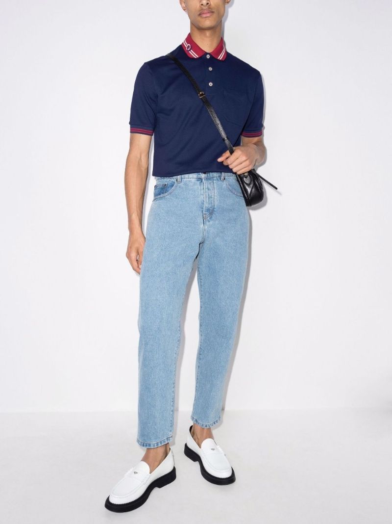 Interlocking G Cotton Polo Shirt