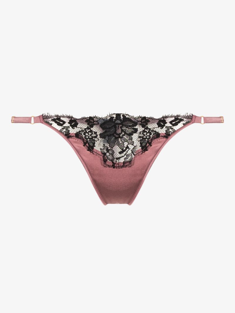 Orchid Silk Thong