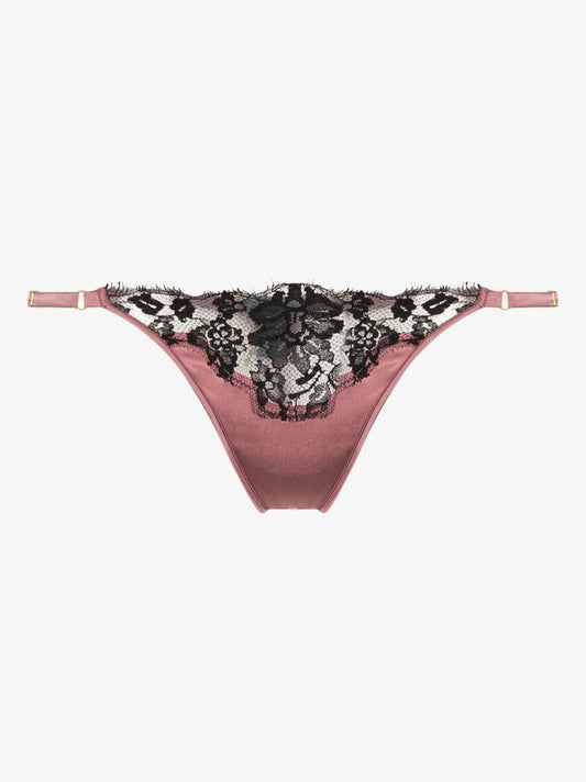 Orchid Silk Thong