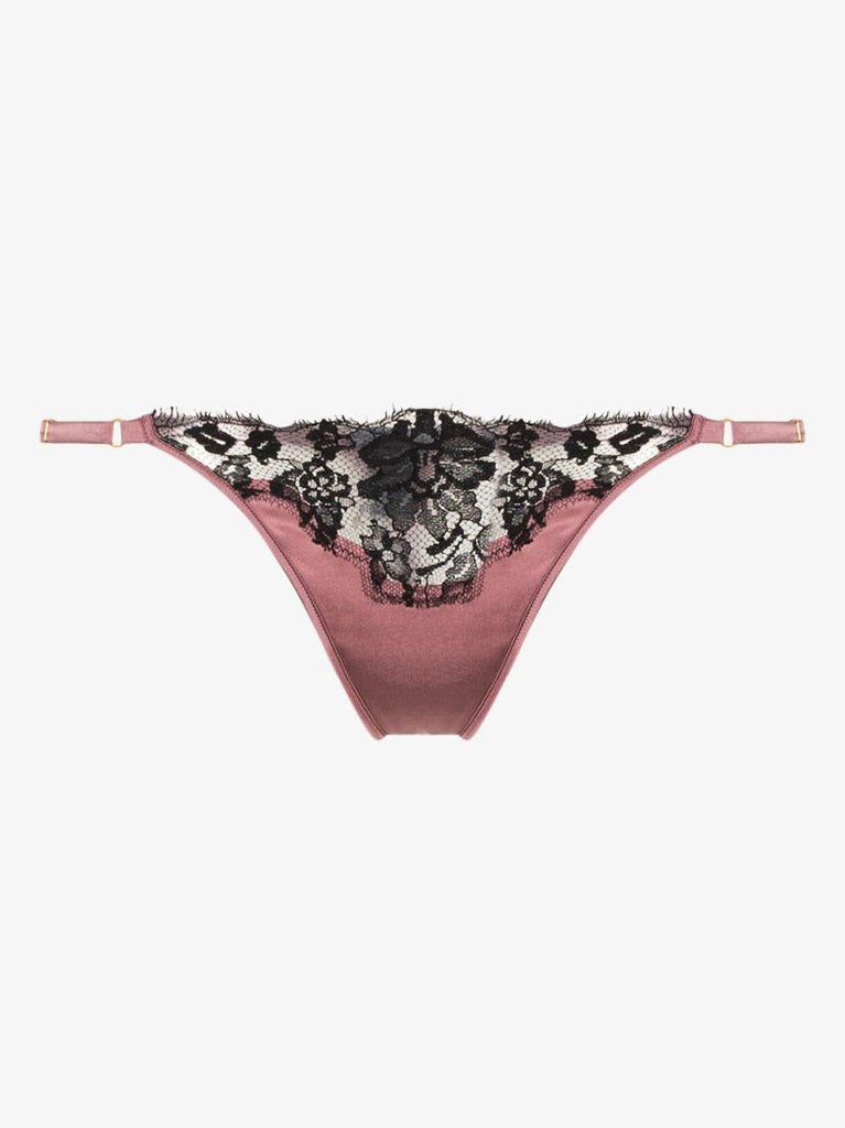 Orchid Silk Thong