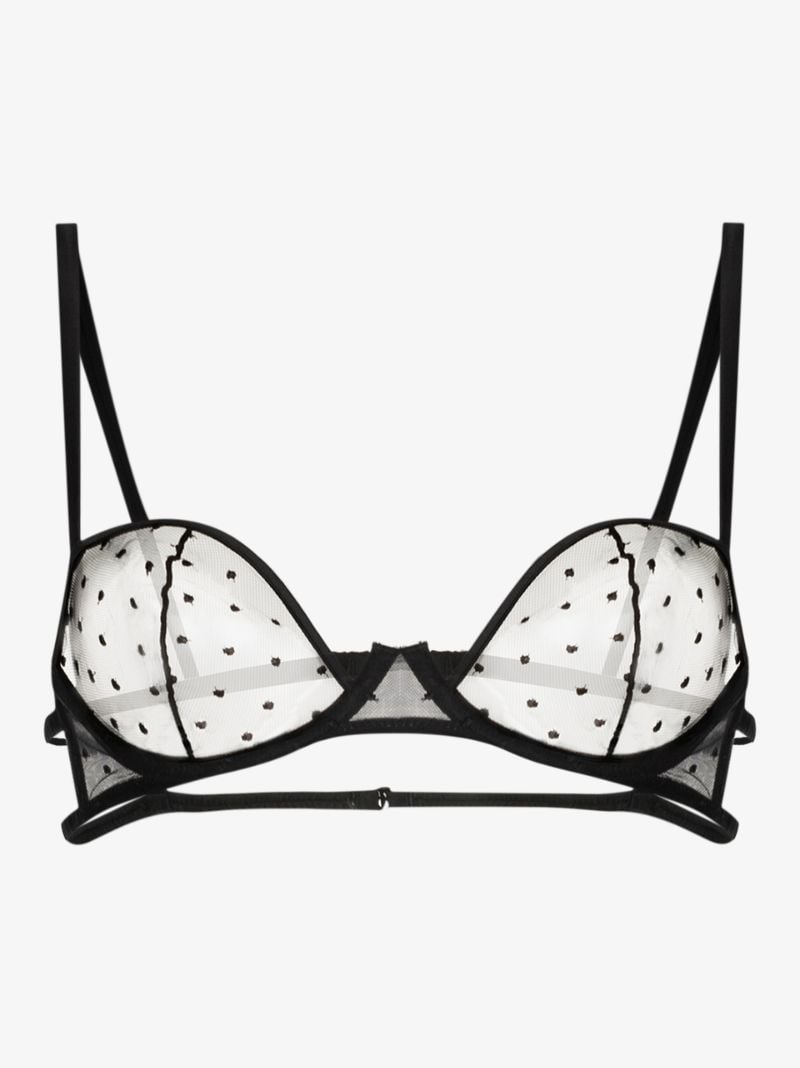 Merci Polka Dot Underwired Bra