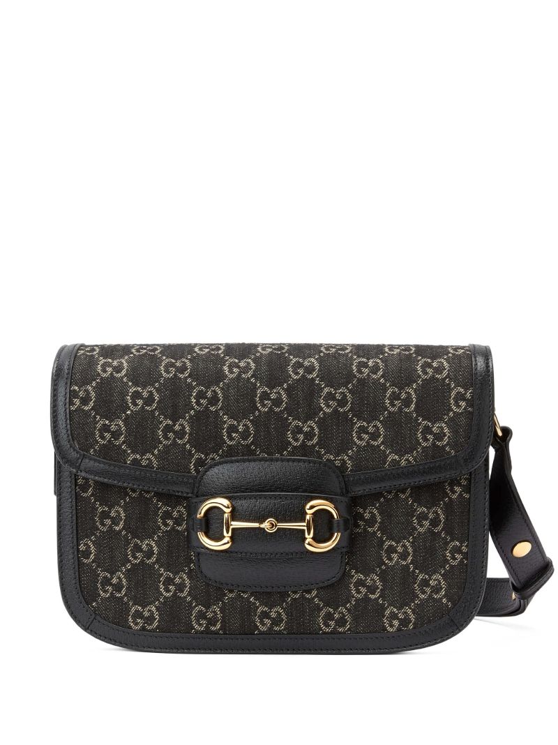 Black Horsebit 1955 Shoulder Bag