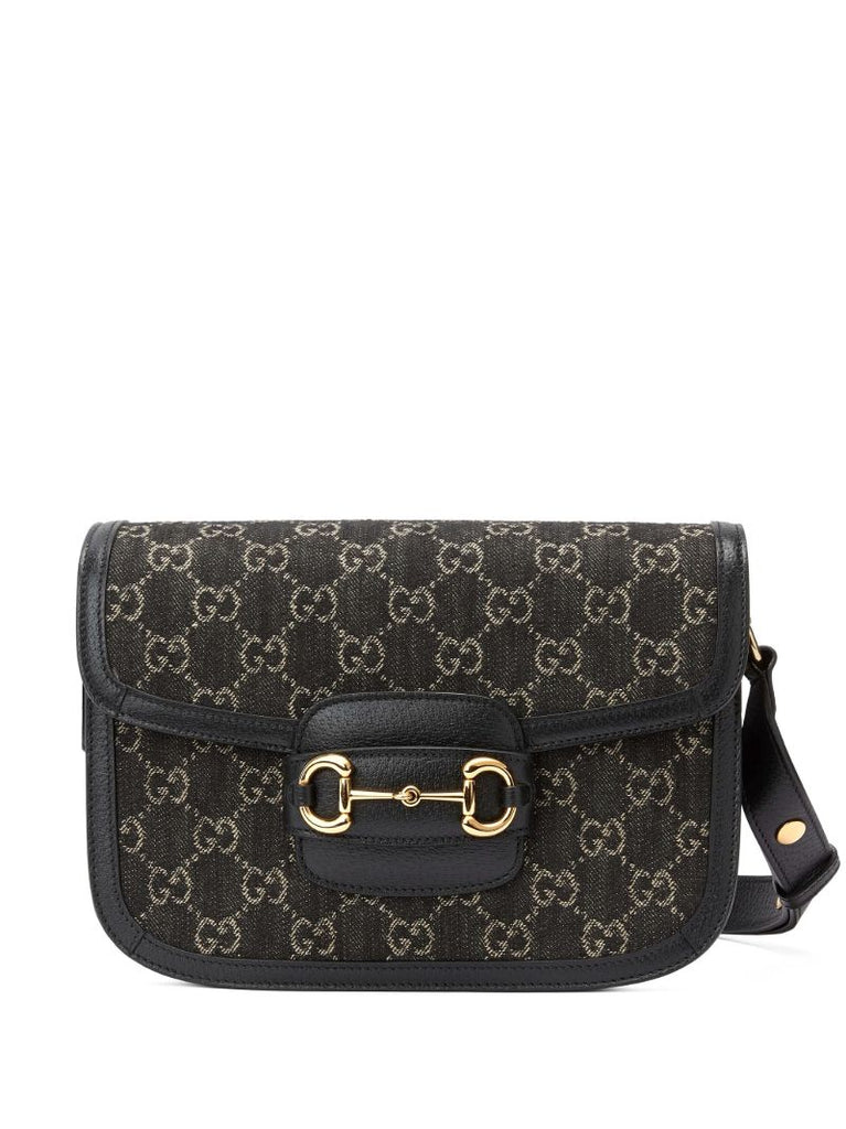 Black Horsebit 1955 Shoulder Bag