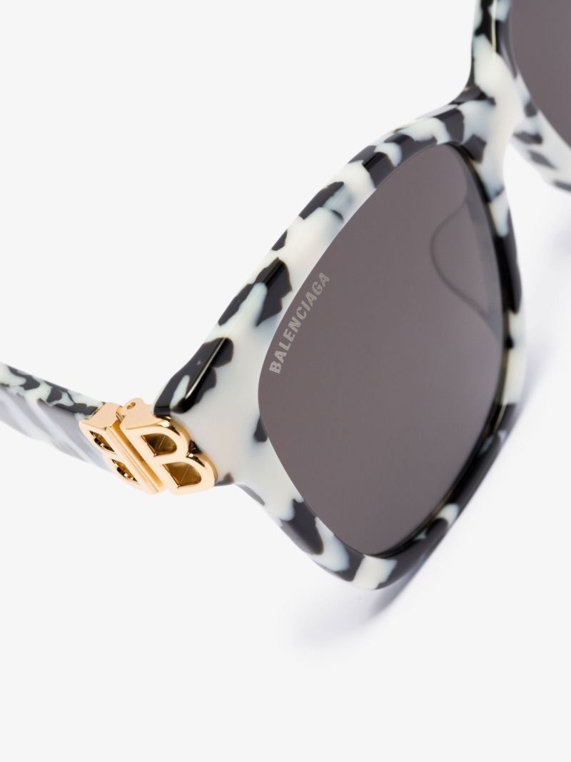 Neutral Dynasty Square Sunglasses