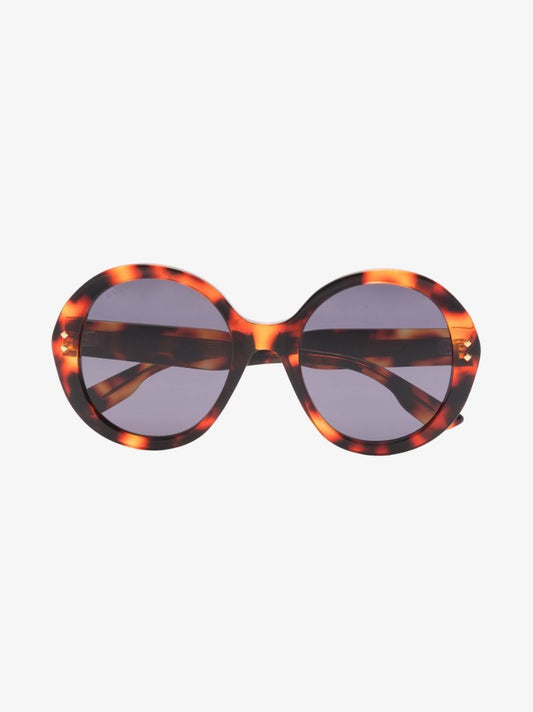 Brown Round Tortoiseshell Sunglasses