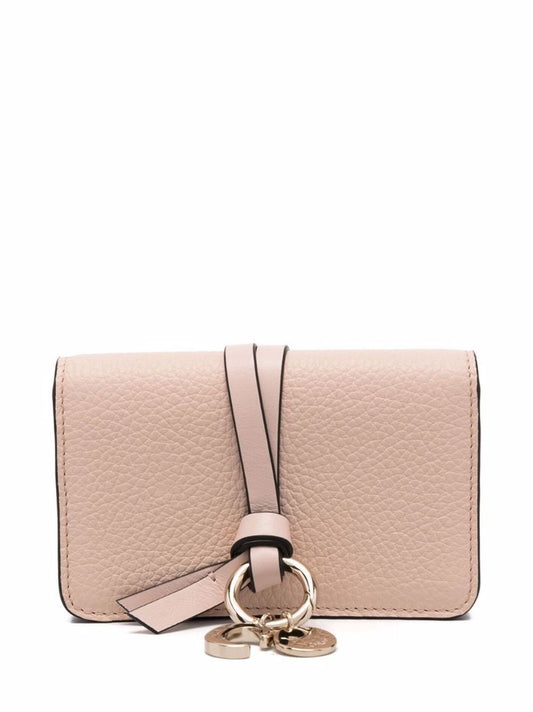 Pink Alphabet Logo Charm Carholder