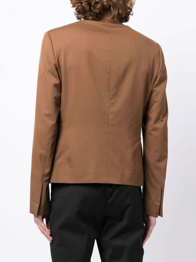 Officer Band-collar Jacket