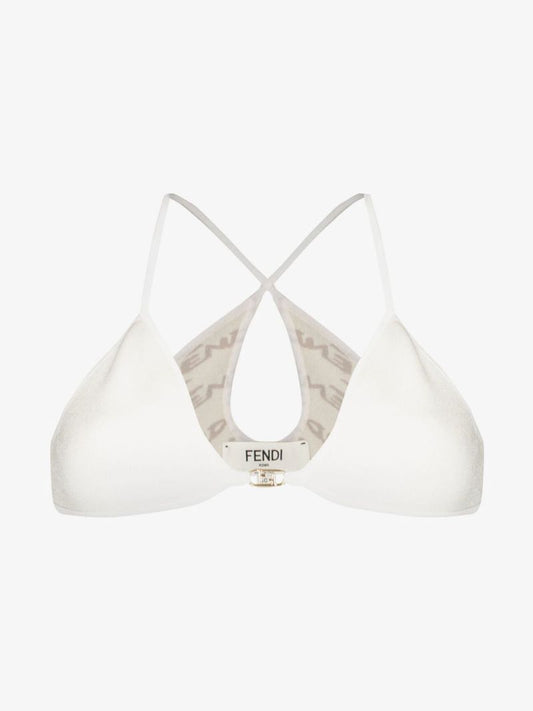 Logo Crossover Strap Bralette