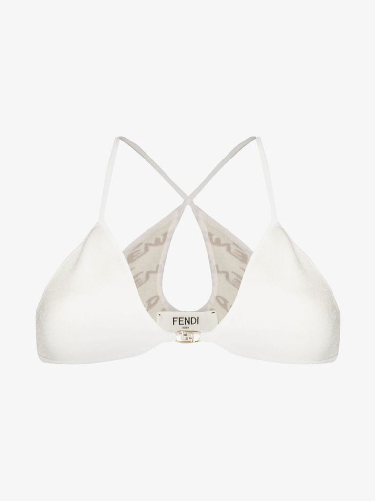 Logo Crossover Strap Bralette