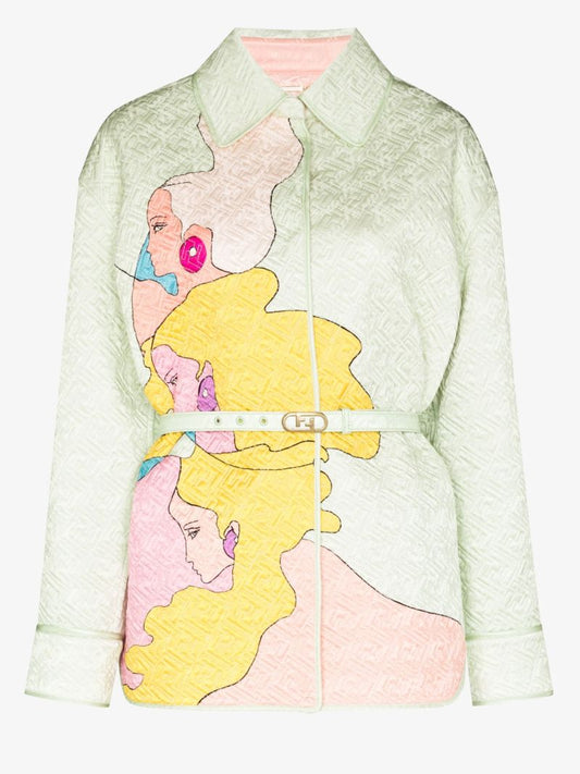 Go-to Single-breasted Silk Coat