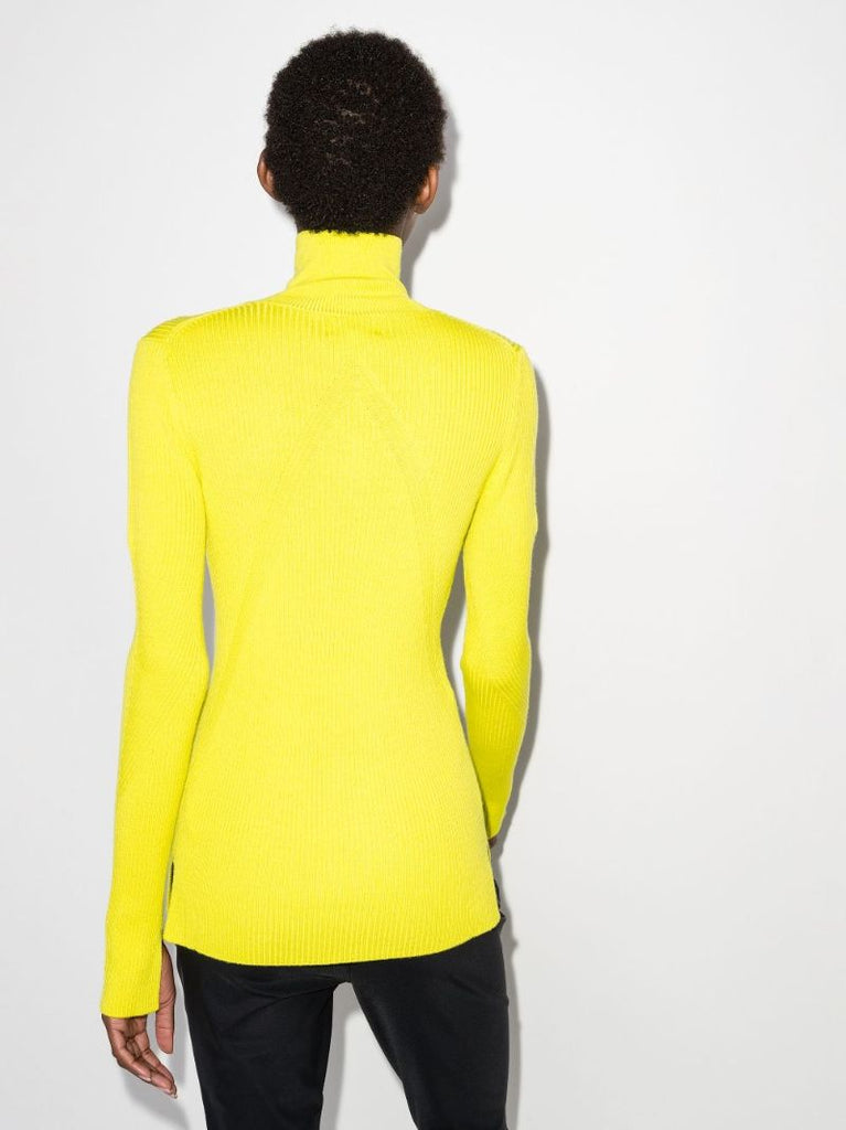 Ribbed Half-zip Jumper