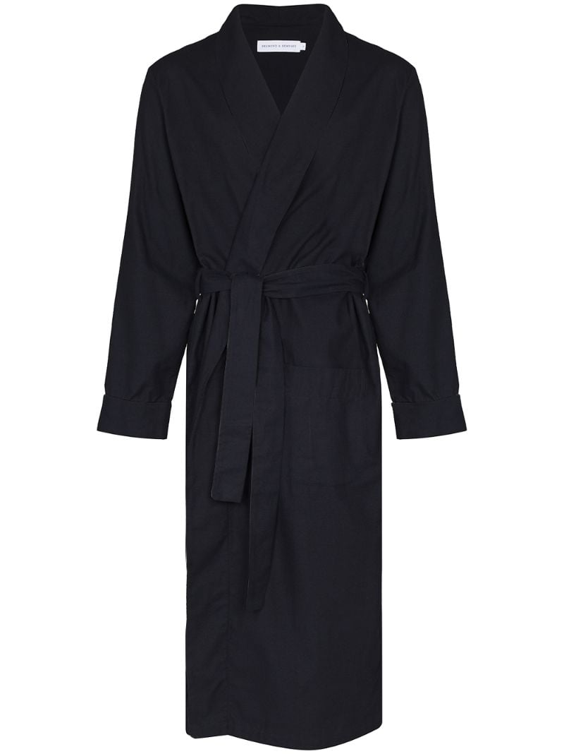 Contrast Piping Robe