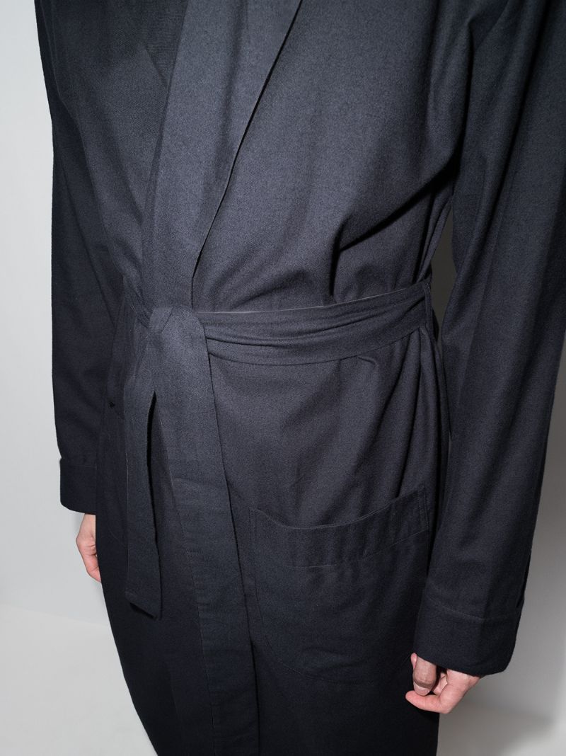 Contrast Piping Robe