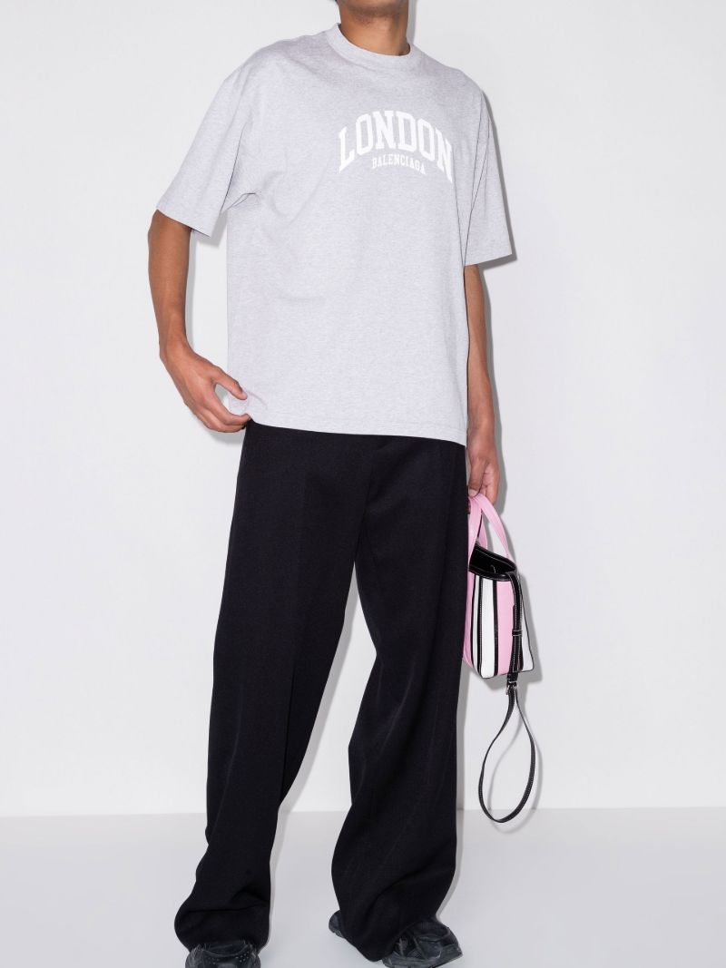 London Print Cotton T-shirt