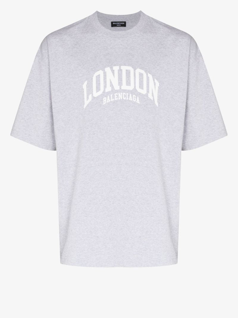 London Print Cotton T-shirt