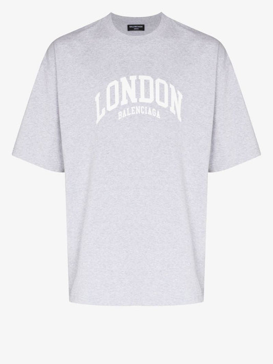 London Print Cotton T-shirt