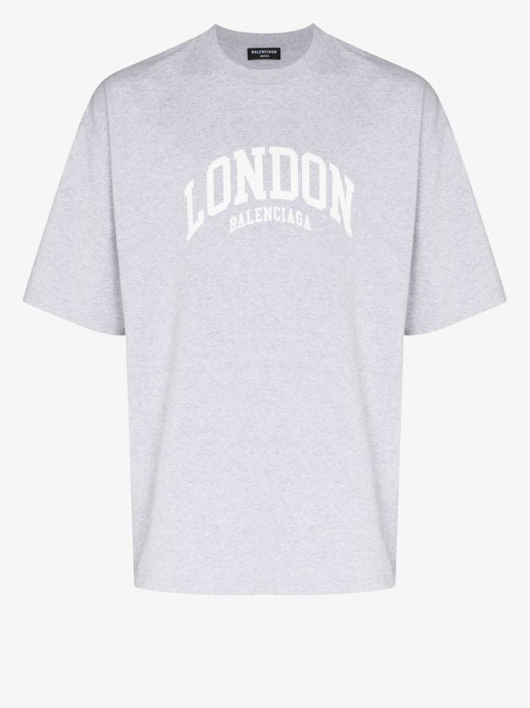 London Print Cotton T-shirt