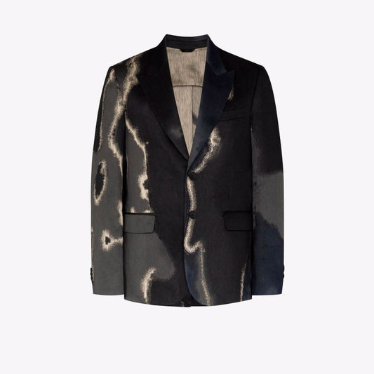 Earth Single-breasted Jacquard Blazer