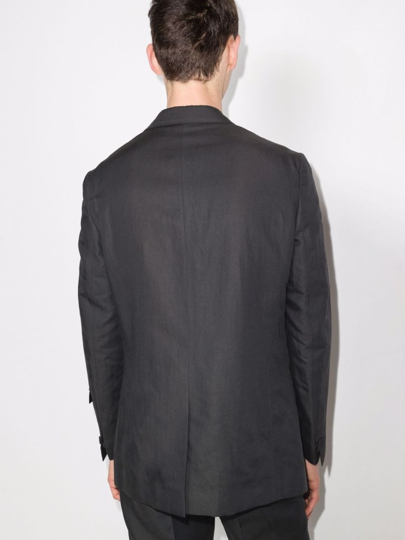 Logo Embroidered Single-breastedÃ_x0082_Â blazer