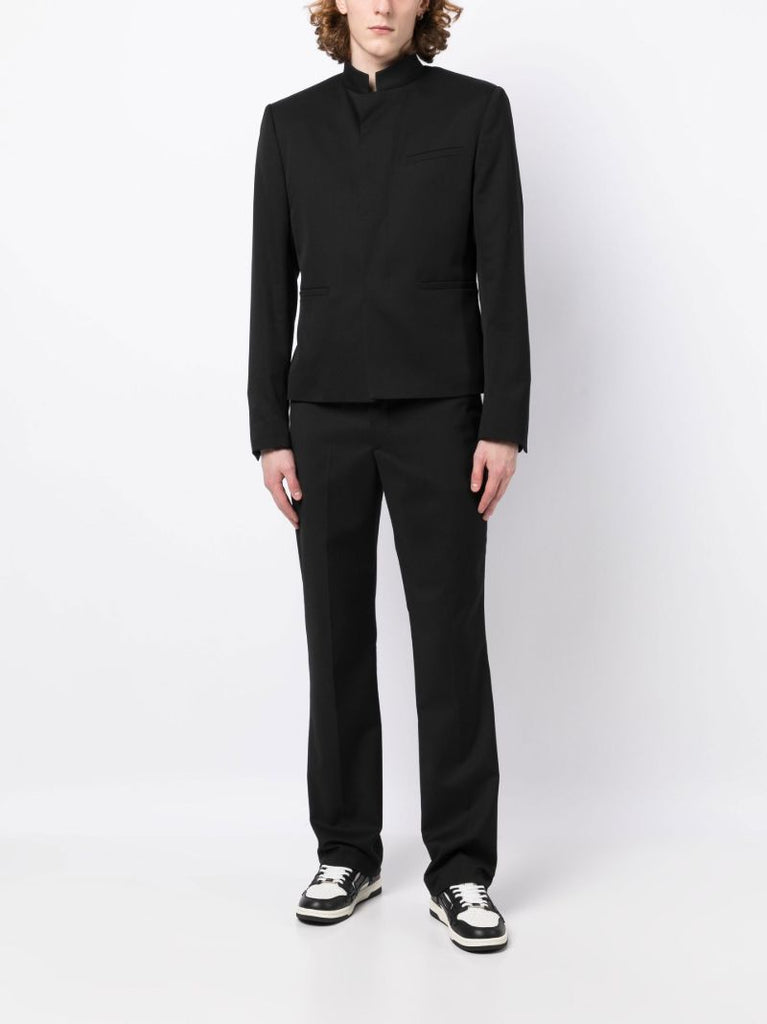 Officer Band-collar Jacket