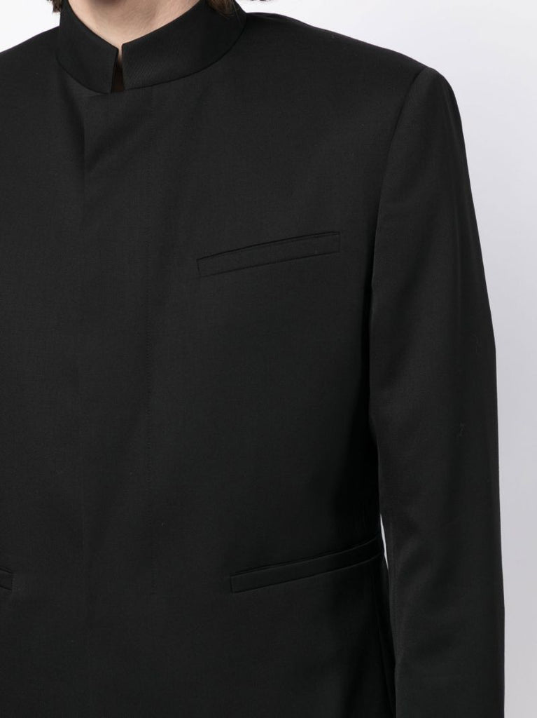 Officer Band-collar Jacket