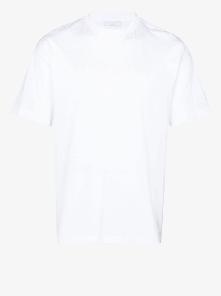 Logo Embroidered Cotton T-shirt