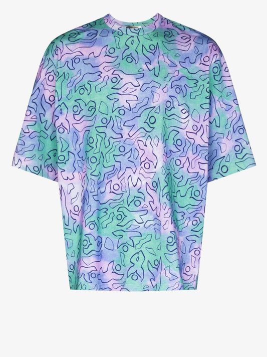 Guizy Printed Cotton T-shirt