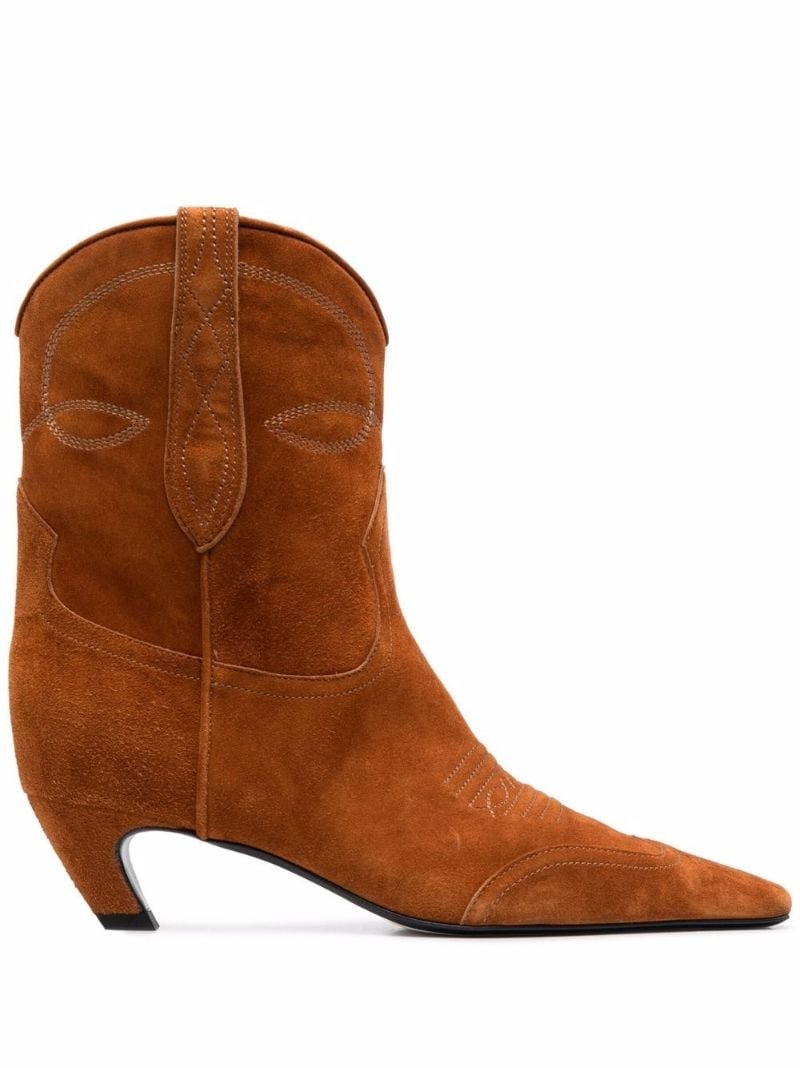 Brown the Dallas 50 Suede Ankle Boots