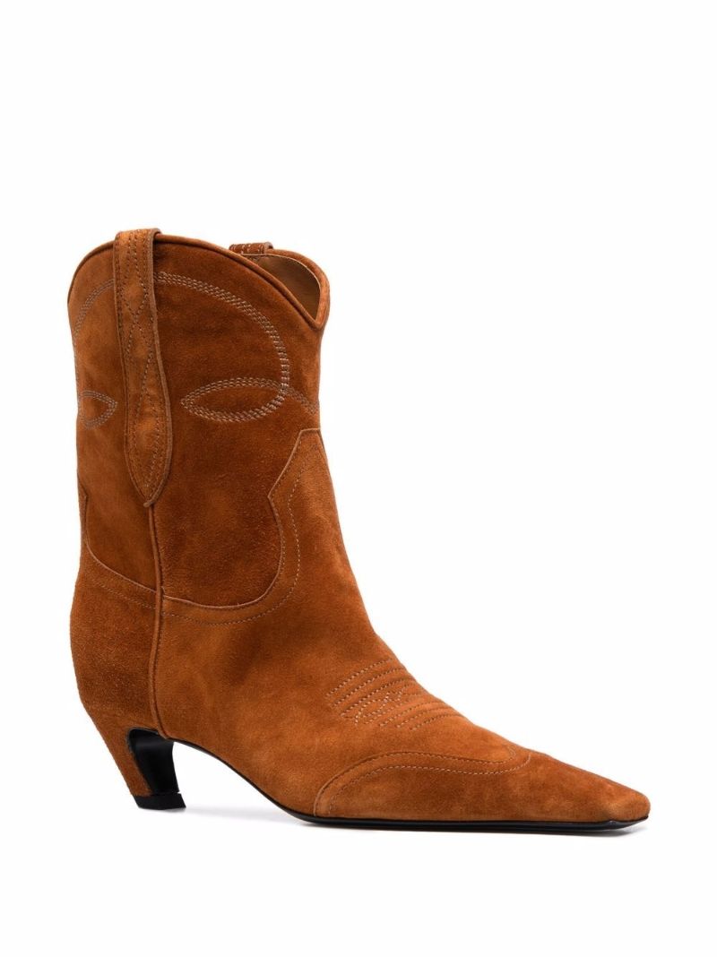 Brown the Dallas 50 Suede Ankle Boots