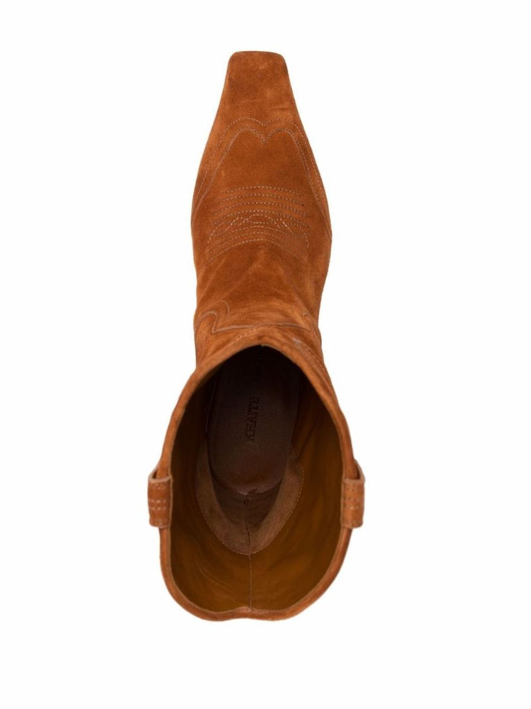 Brown the Dallas 50 Suede Ankle Boots