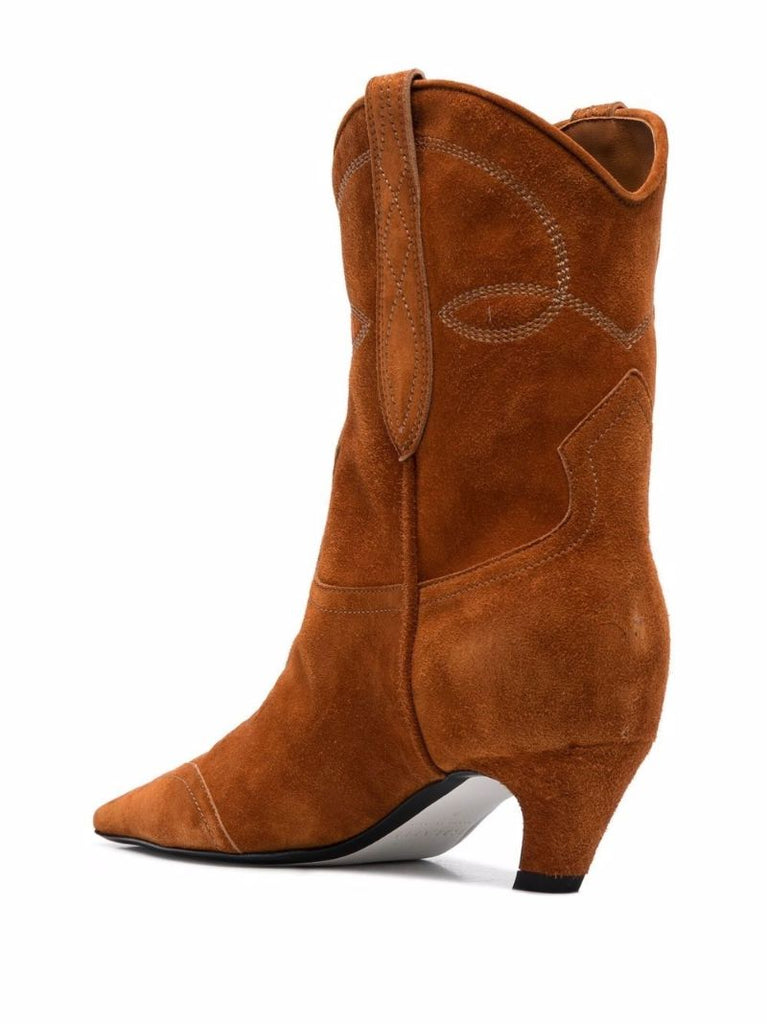 Brown the Dallas 50 Suede Ankle Boots