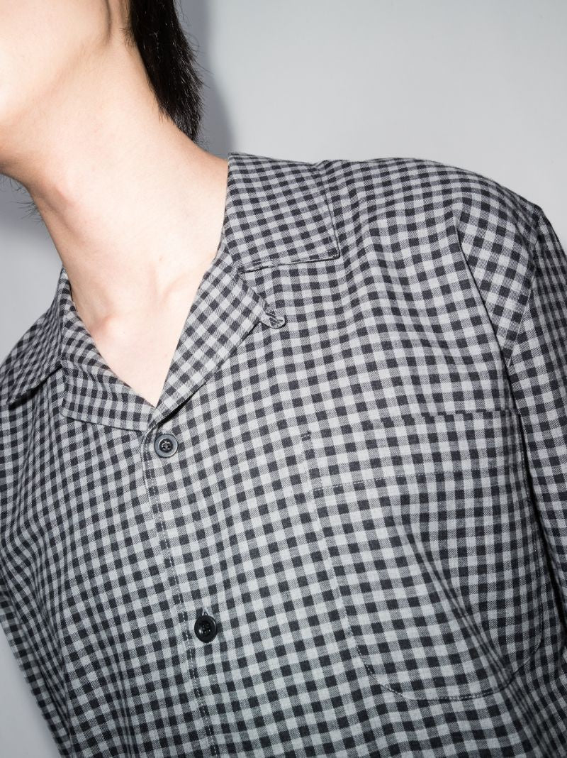 Check Cotton Pyjama Shirt