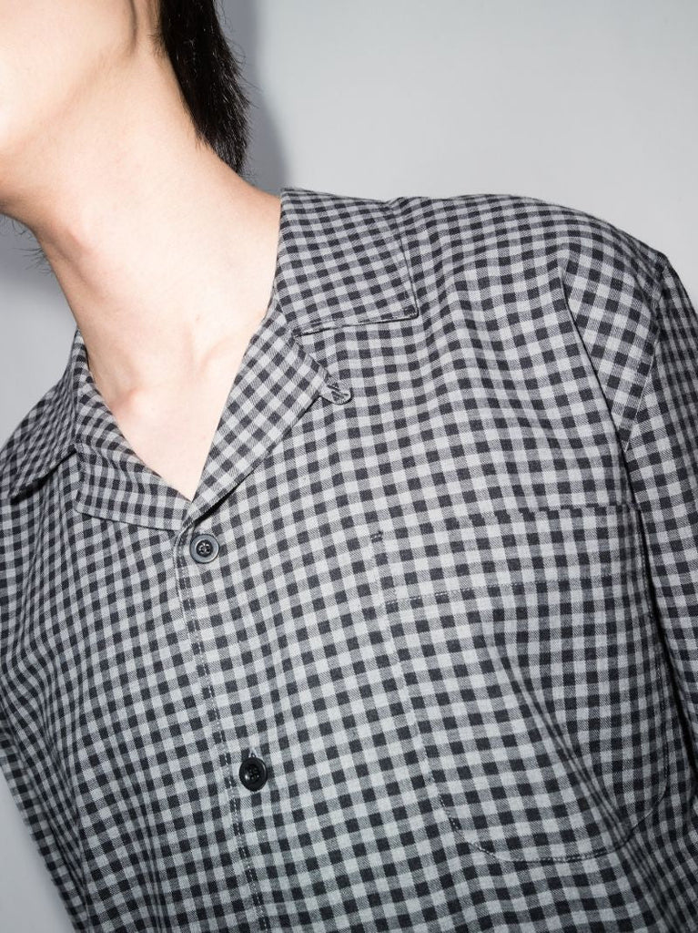 Check Cotton Pyjama Shirt