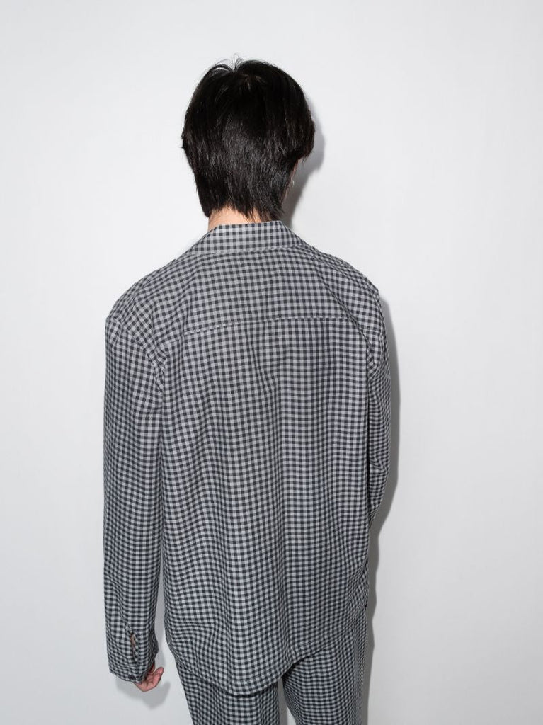 Check Cotton Pyjama Shirt