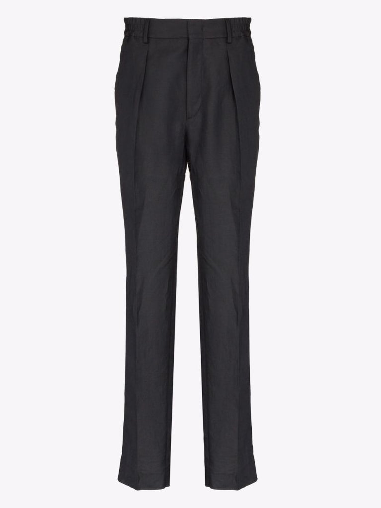 Straight Leg Tailored Trousers