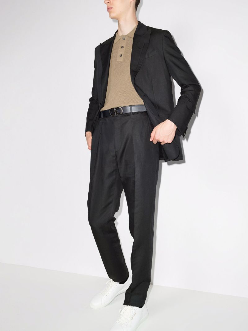 Straight Leg Tailored Trousers