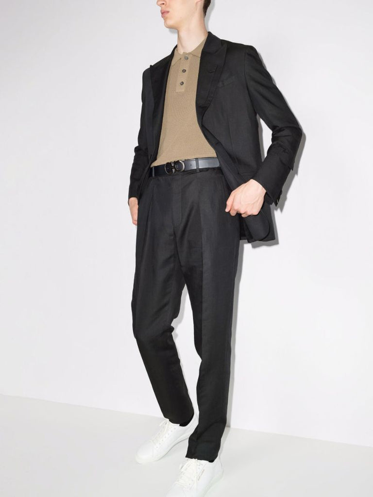 Straight Leg Tailored Trousers