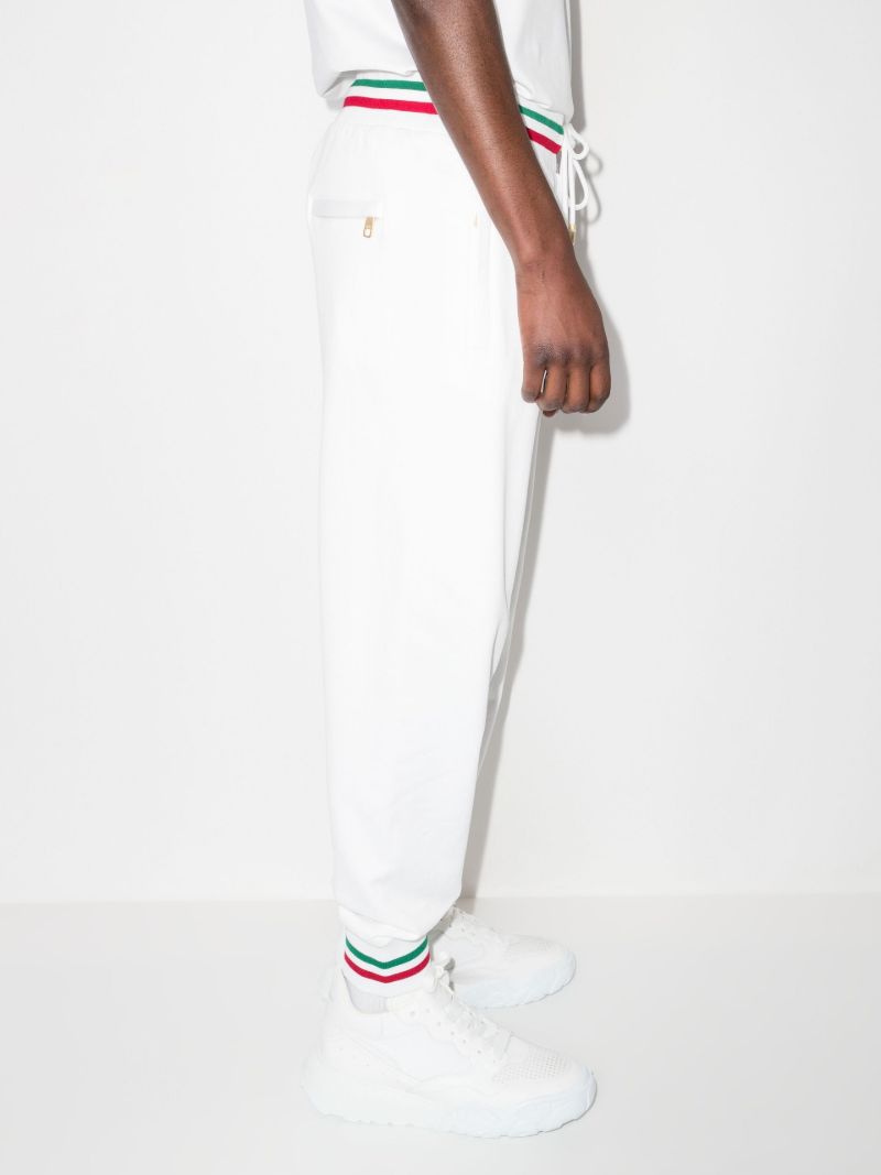 Logo Cotton Track Pants