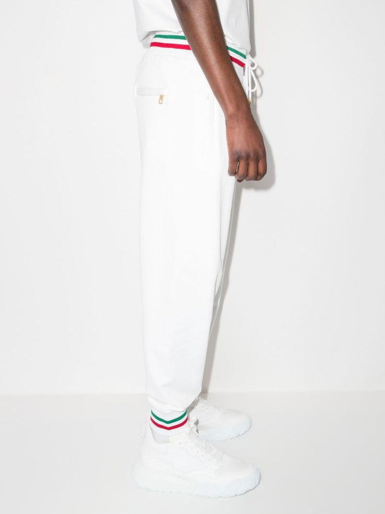 Logo Cotton Track Pants