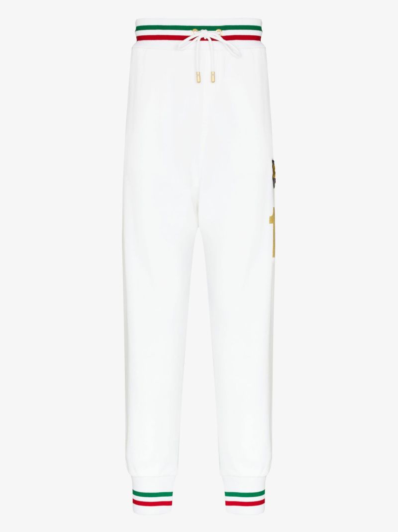 Logo Cotton Track Pants