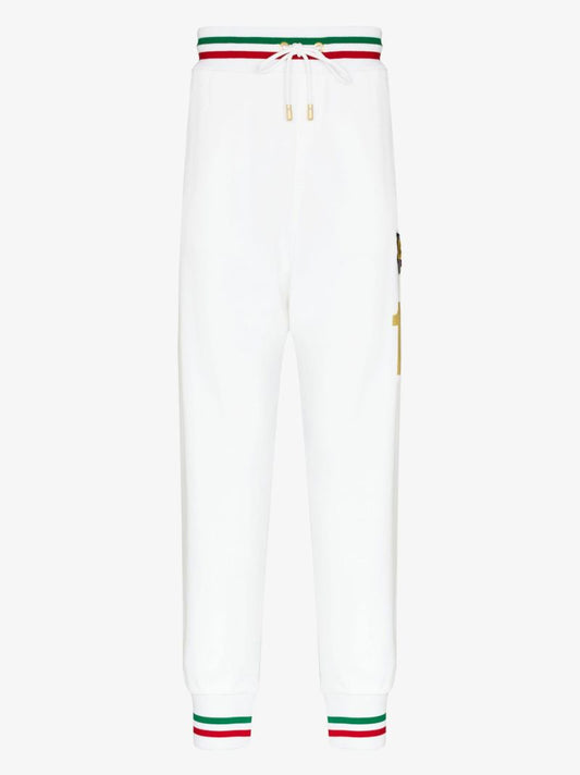 Logo Cotton Track Pants
