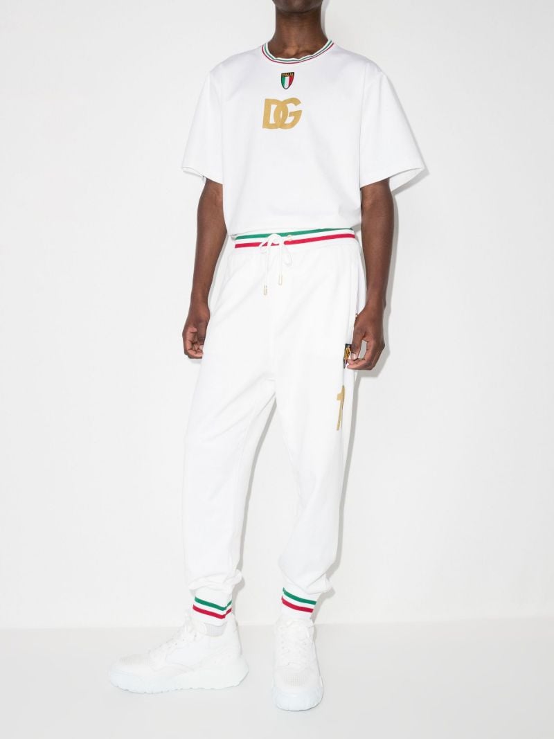 Logo Cotton Track Pants