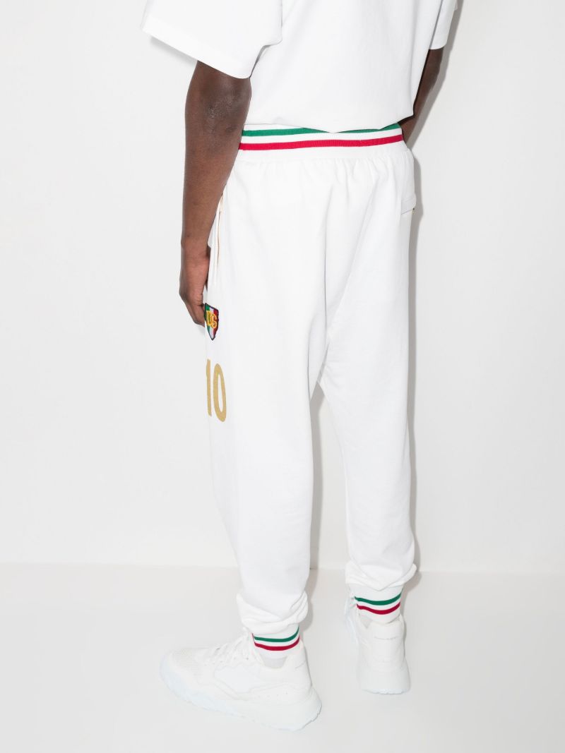 Logo Cotton Track Pants