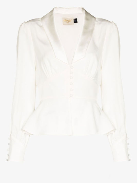 Adeline Silk CrÃ_x0083_Âªpe Jacket