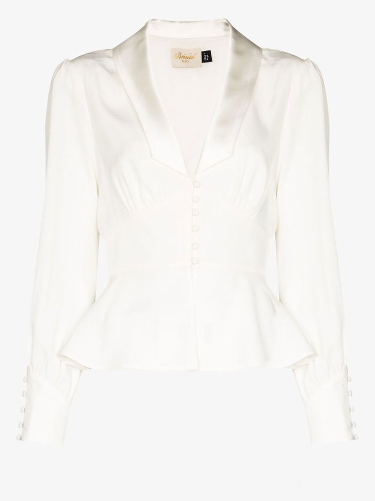 Adeline Silk CrÃ_x0083_Âªpe Jacket