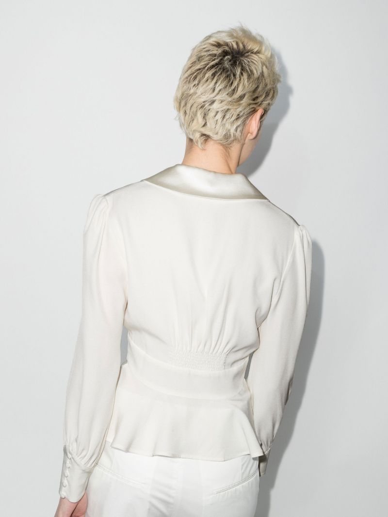 Adeline Silk CrÃ_x0083_Âªpe Jacket