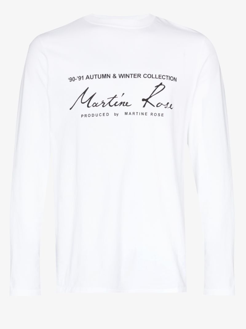 Classic Logo Long Sleeve Cotton T-shirt