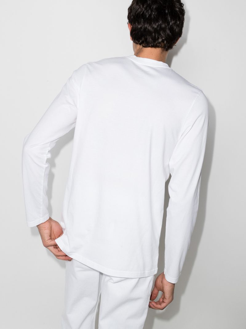 Classic Logo Long Sleeve Cotton T-shirt